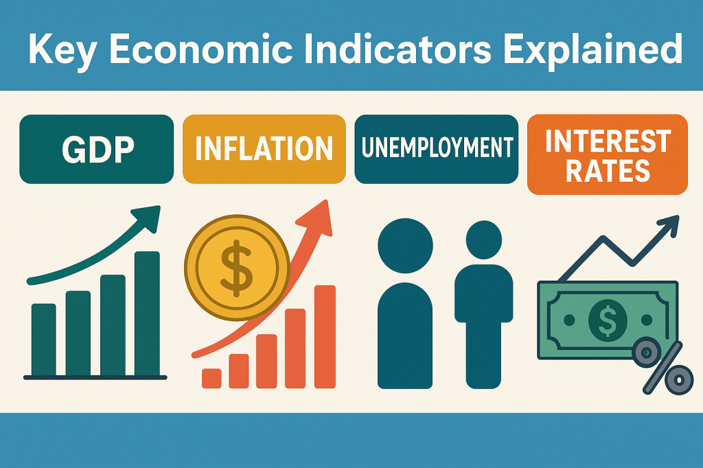 Key Economic Indicators Explained: GDP, Inflation, Unemployment, and Interest&nbsp;Rates